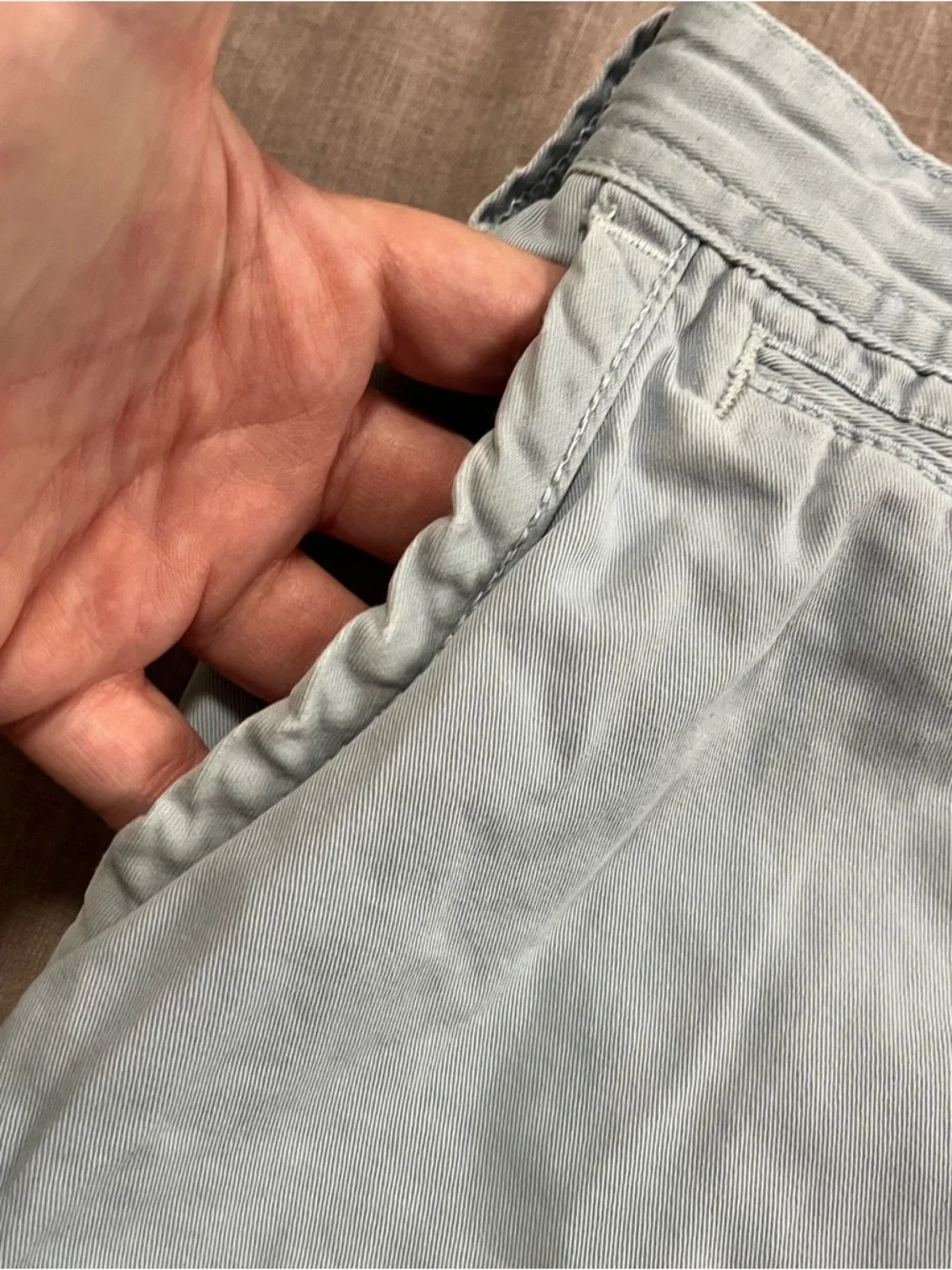 Polo Ralph Lauren Baby Blue Men's Chino Shorts Size 36 Spring Pastel Golf Preppy